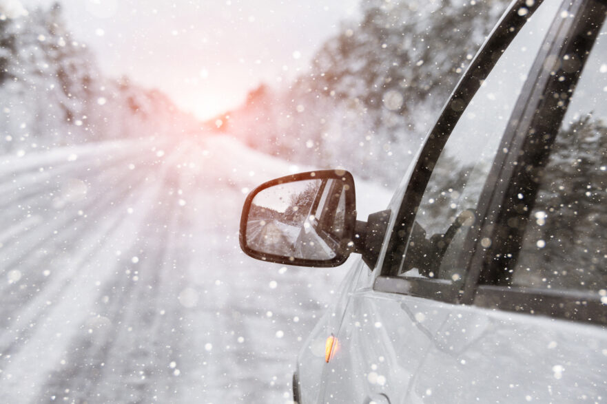 driving in snow