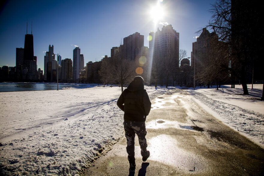 chicago snow